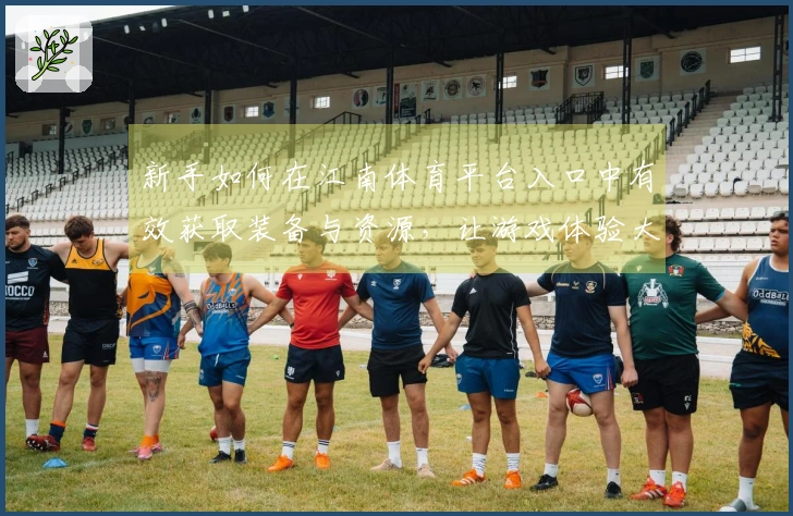 新手如何在江南体育平台入口中有效获取装备与资源，让游戏体验大幅提升